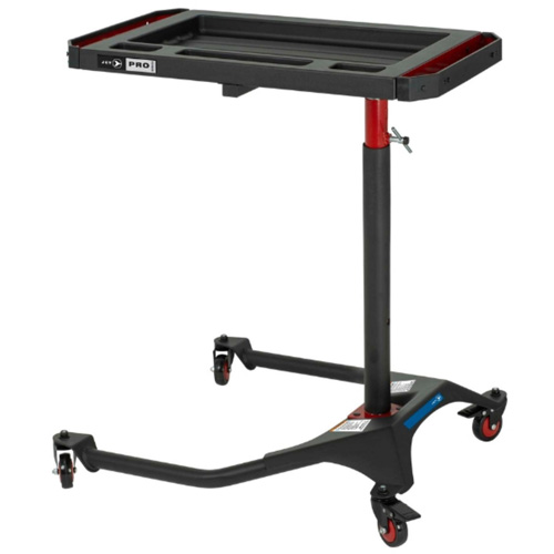 JUHT-100A Adjustable-Height Under-Hood ABS Tool Tray, 0 Drawers, 18-7/10" L x 31-17/20" W x 48-2/5" H, Black Fastek