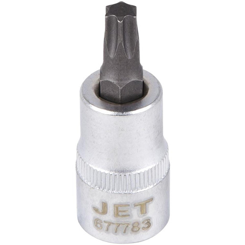 Bit Socket, Torx&reg;, T-45 x 2" L, 3/8" Drive Fastek