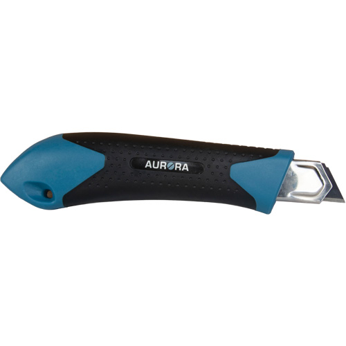 18mm Professional Knife, Stainless Steel, Heavy-Duty, Rubber Handle Fastek