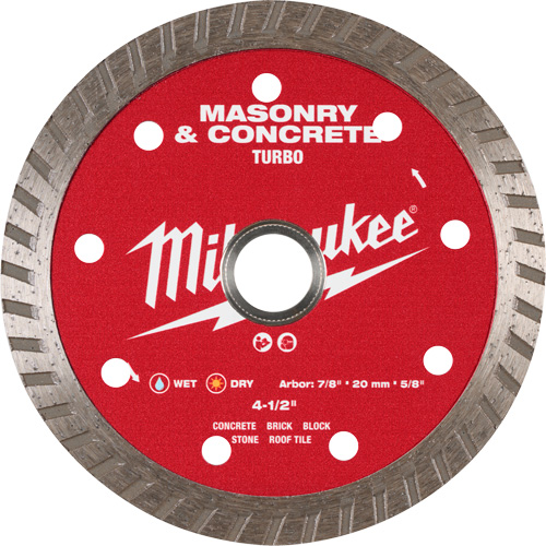 Turbo Masonry & Concrete Diamond Blade Fastek