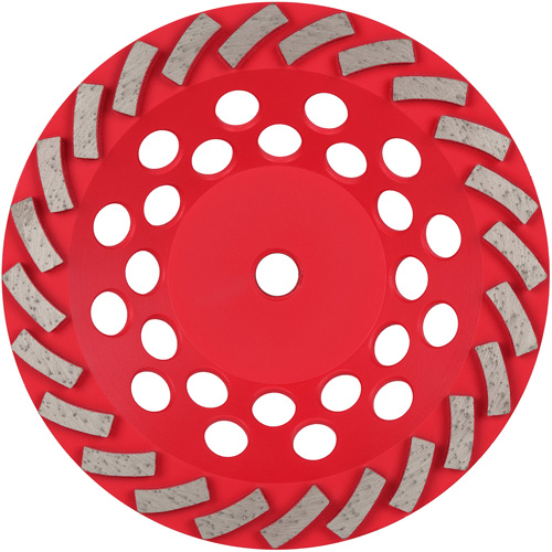 Meule boisseau diamant&eacute;e &agrave; 24 segments Turbo DIAMOND MAX Fastek