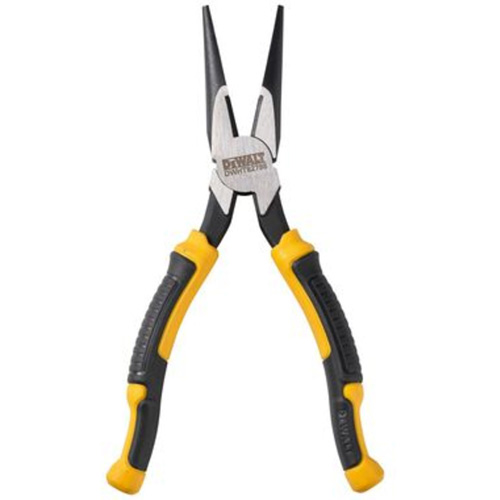 Laser Hardened Long Nose Pliers, 8" L Fastek