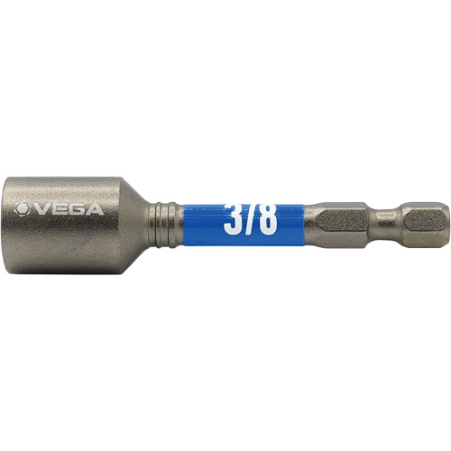 Tourne-&eacute;crou Impactech, Embout 3/8", Prise 1/4", 2-9/16" lo, Magn&eacute;tique Fastek