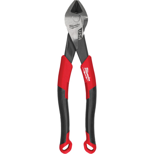 Angled Head Diagonal Comfort Grip Cutting Pliers, 8" L Fastek