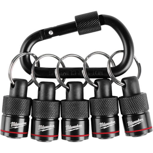 5-Piece Bit Holder with Carabiner Fastek