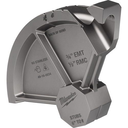 Patin de pliage de conduits 3/4” EMT/1/2” RMC Fastek