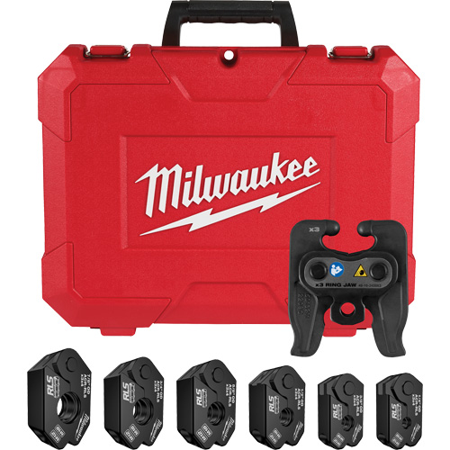 Ensemble d'anneaux de presse pivotant 1/4" - 7/8" RLS pour l'outil &agrave; presse M12 FORCE LOGIC Fastek