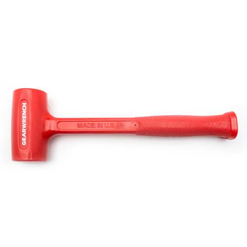 One-Piece Standard Head Dead Blow Hammer, 38 oz., Textured Grip, 15-1/4" L Fastek