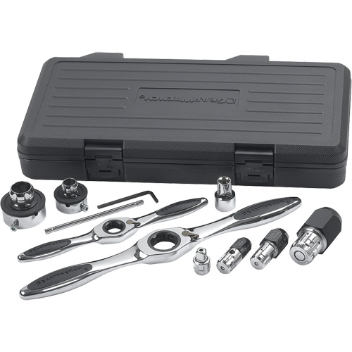 Ratcheting Tap & Die Accessory Set, 11 Pieces Fastek