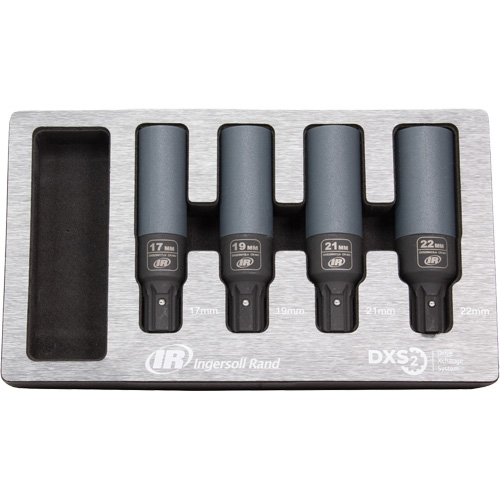 Metric Lug Nut Impact Socket Set, 4 Pcs, Impact Fastek