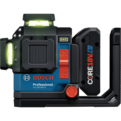 360 Connected Green-Beam Three-Plane Leveling and Alignment Laser Fastek