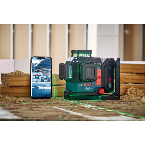 360 Connected Green-Beam Three-Plane Leveling and Alignment Laser Fastek