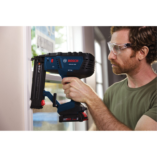 Brushless 18-Gauge Brad Nailer Kit with Standard Power Battery, 18 V, Lithium-Ion Fastek