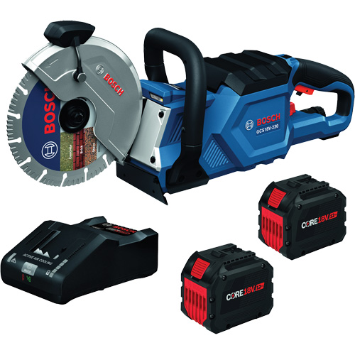 Ensemble scie tronçonneuse sans balais, 9", 18 V Fastek