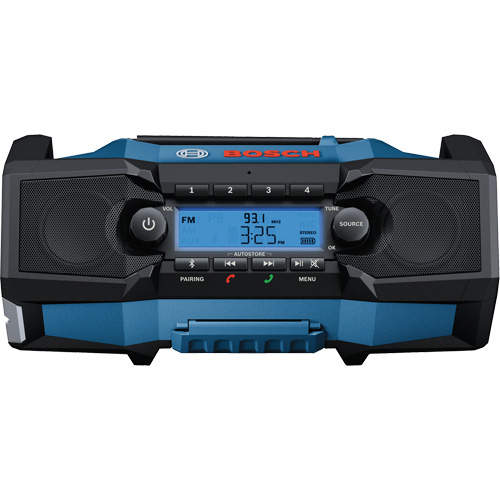 Radio de chantier compacte avec Bluetooth 5.0, Lithium-ion, 18 V Fastek