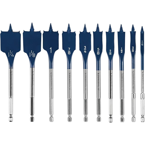 Daredevil&reg; Spade Bit Set, 10 Pieces Fastek