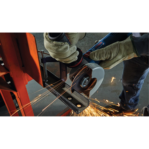 Ergonomic Angle Grinder, 4-1/2", 120 V, 10 A, 11000 RPM Fastek