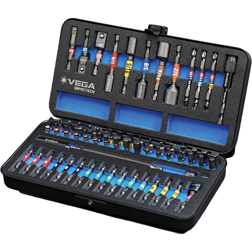 64-Piece Master Impact Driver Bit Set Fastek