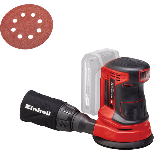 Cordless Random Orbit Sander (Tool Only), 5" Sand Paper, 18 V, 14000 - 22000 OPM Fastek