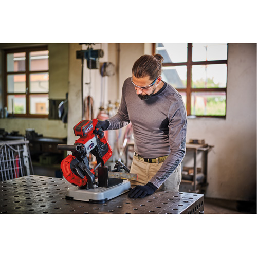 5” Cordless Compact Metal Cutting Bandsaw (Tool Only), 18 V, 4-1/2" Capacity Fastek