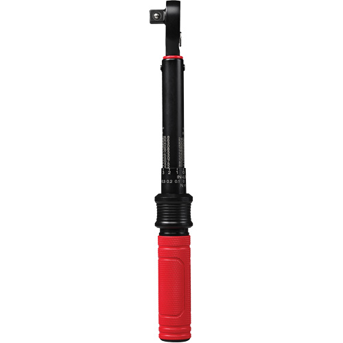 Torque Wrench, Click, 3/8" Square Drive, 5.6 - 28.2 N.m/50 - 250 in-lbs Fastek