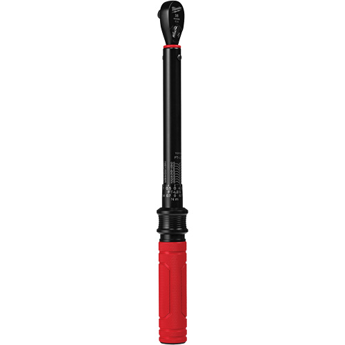 Torque Wrench, Click, 3/8" Square Drive, 20 - 100 in-lbs/27.1 - 135.6 N.m Fastek