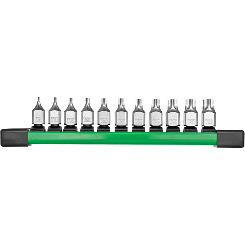 Low-Profile Bit Socket Set, Torx&reg;, 1/4" Drive, 11 Pcs Fastek