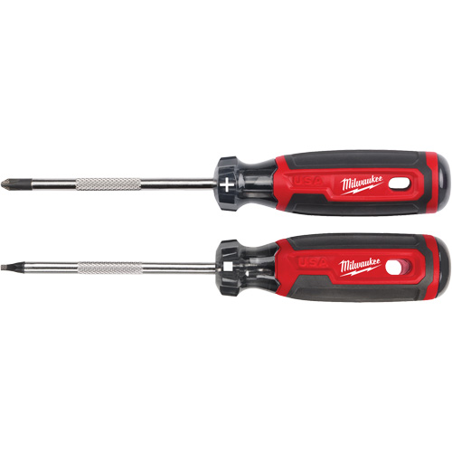 Cushion Grip Screwdriver Set, 2 Pcs. Fastek