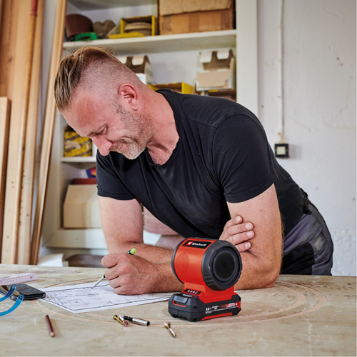 TC-SR 18 Li BT Cordless Bluetooth Speaker (Tool Only), Lithium-Ion, 18 V Fastek