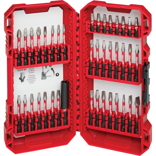 40-Piece SHOCKWAVE Impact-Duty Driver Bit  Set Fastek