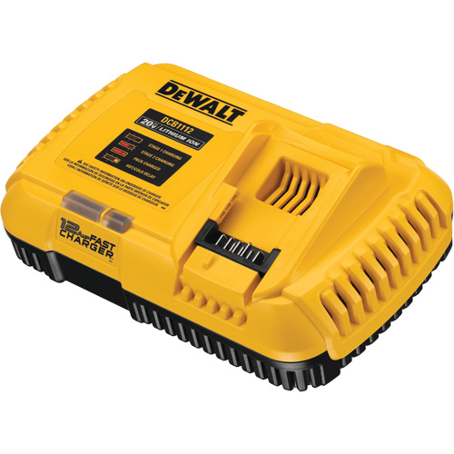 Chargeur rapide MAX*/FLEXVOLT 12 A refroidi par ventilateur, 20 V, Lithium-ion Fastek
