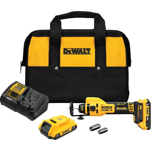 MAX* XR&reg; Brushless Drywall Cut-Out Tool Kit (2.0Ah) Fastek