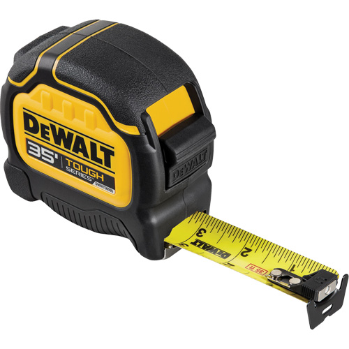 TOUGHSERIES Tape Measure, 35', Imperial Graduations Fastek