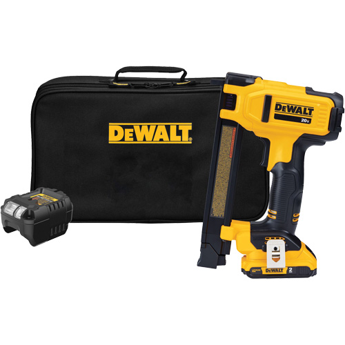 Ensemble d'agrafeuse sans fil pour c&acirc;ble 20VMAX, Agrafes 1" Fastek