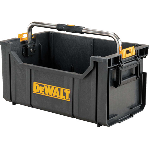 ToughSystem&reg; Tote with Carrying Handle, 12-1/2" W x 21-9/10" D x 21-9/10" H, Black Fastek
