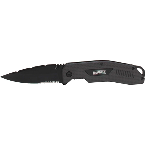 Heavy-Duty Pocket Knife, Carbon Fibre Handle Fastek