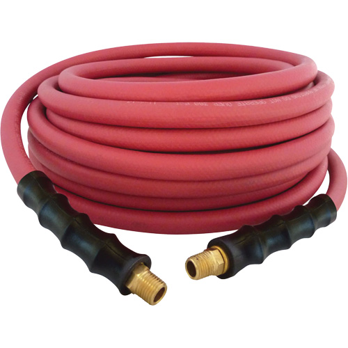 Tuyau  en caoutchouc MAXPRO, Air/Eau, Caoutchouc EDPM/Polyester, 3/8" dia. x 50', 300 psi, 1/4 NPT Fastek