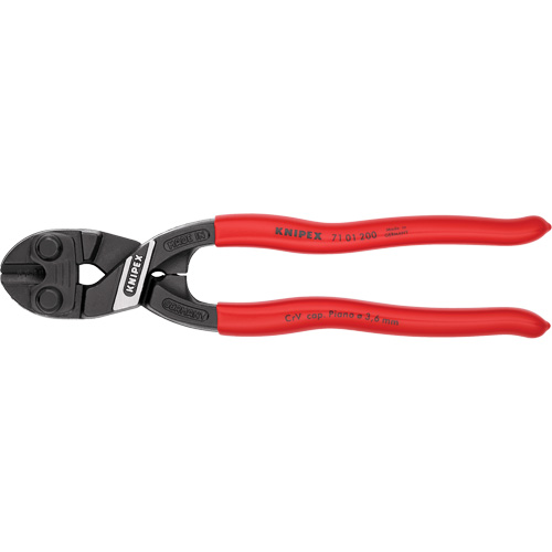 Coupe-boulons compact &agrave; levier d&eacute;multipli&eacute; CoBolt&reg;, 8" l, Coupe centrale Fastek