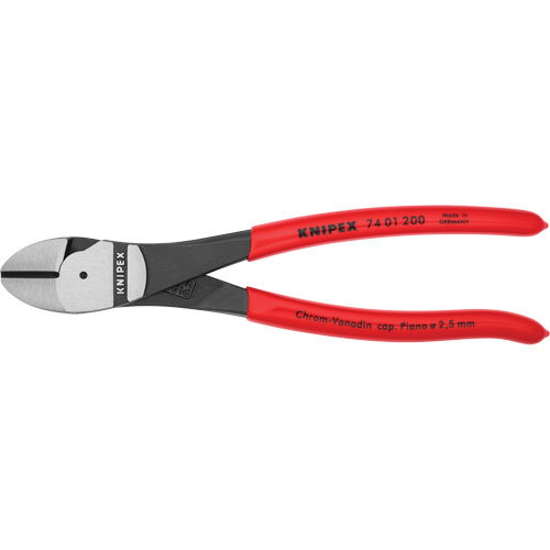 High Leverage Diagonal Cutters, 8" L Fastek