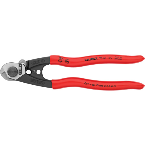 Cisaille pour c&acirc;bles m&eacute;talliques, 7-1/2" Fastek