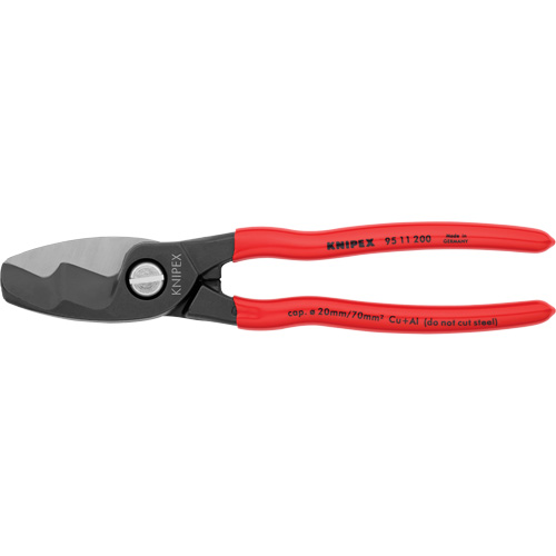 Coupe-c&acirc;bles avec double tranchant, 8" Fastek