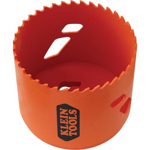 Hole Saw, 2-1/2", 2" Depth of Cut, Bi-Metal Fastek
