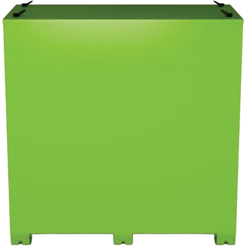 Armoire de rangement d'&eacute;PI sur place, Acier, Vert lime haute visibilit&eacute; Fastek