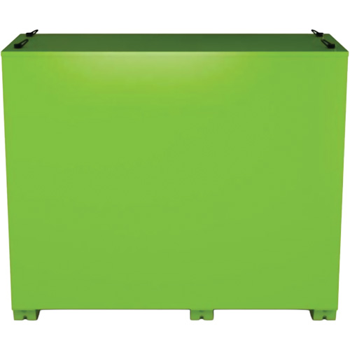Armoire ventil&eacute;e pour le rangement d'&eacute;PI sur place, Acier, Vert lime haute visibilit&eacute; Fastek