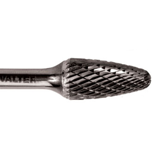 Double Cut Ballnose Tree Burr, SF-2, 5/16" Dia., 5/8" Depth of Cut Fastek