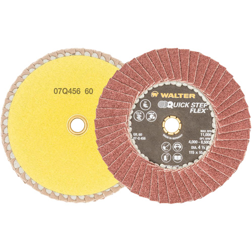 Disc Blender, 4-1/2" x Type 29, 60 Grit, Aluminum Oxide Fastek