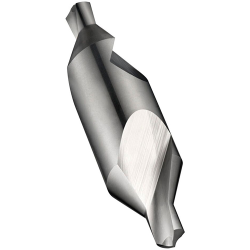 Bright Finish Combined Drill & Countersink, 4 mm Small Diameter, 10 mm Large Diameter, High Speed Steel Fastek