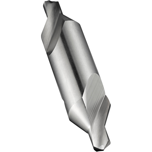 Combined Centre Drill and Countersink, #0, 1/32" Small Diameter, 1/8" Large Diameter, High Speed Cobalt Fastek