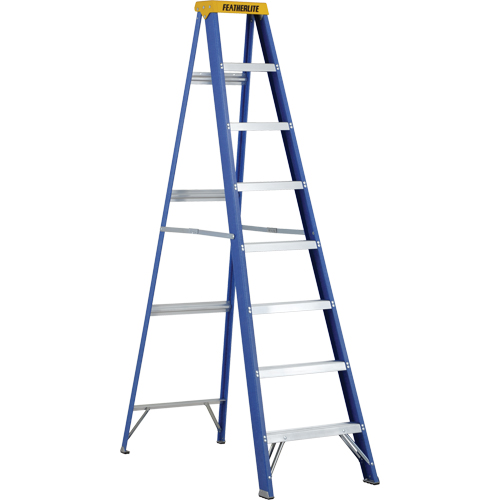 Industrial Duty Stepladders (6300 Series), 8', Fibreglass, 250 lbs. Capacity, Type 1 Fastek