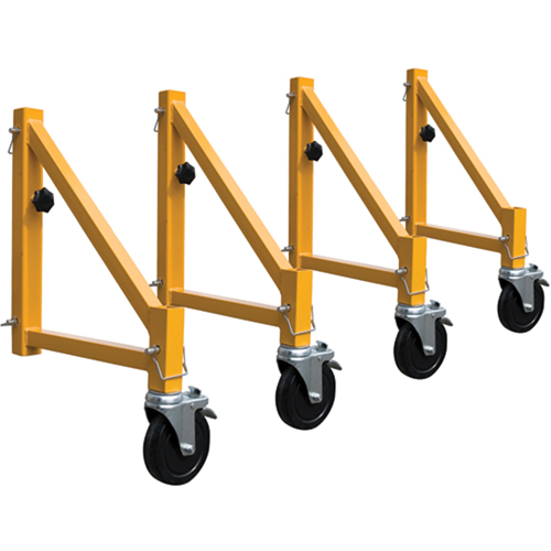 Mobile Work Scaffolding - Maxi Square Steel Scaffolding Accessories, Outrigger, 19-1/4" W x 24" H Fastek